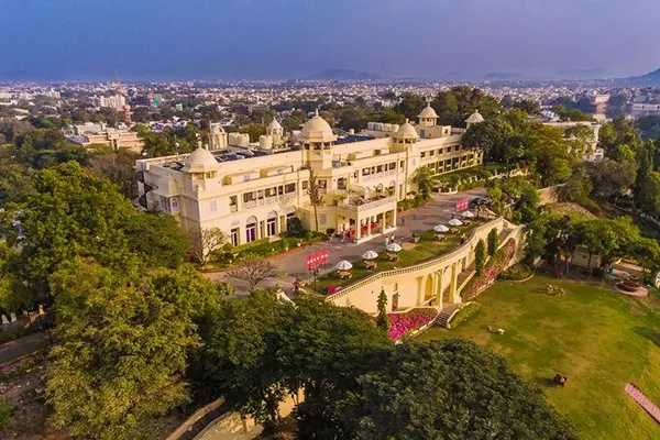 Lalit Laxmi Vilas is the only Heritage Hotel facing Fateh Prakash Palace  
