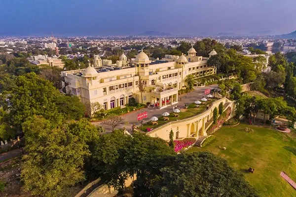 Lalit Laxmi Vilas is the only Heritage Hotel facing Fateh Prakash Palace
