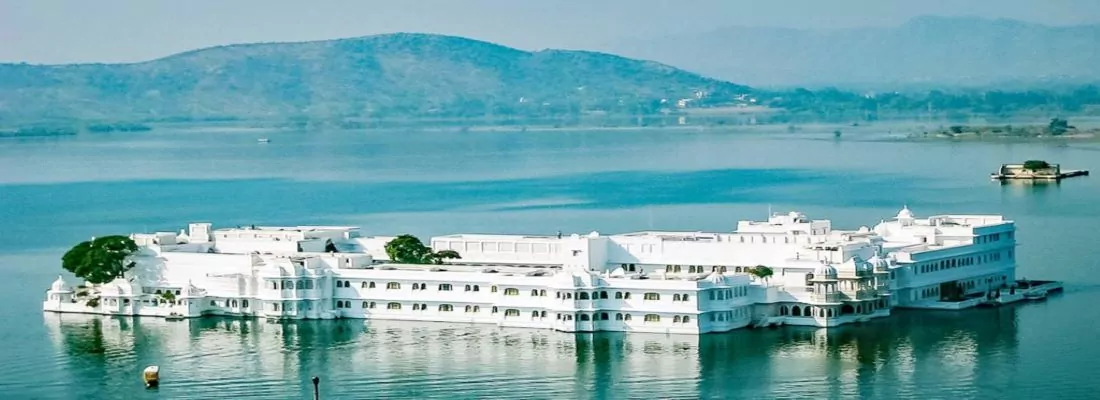 Taj Fateh Prakash Palace Situated in the Middle of Lake Pichola 