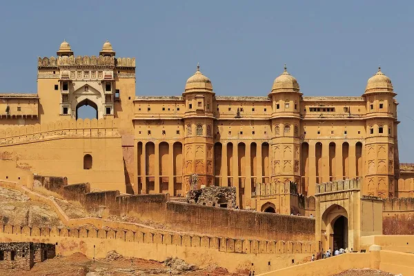 Amber Fort located on the Hills of Aravali