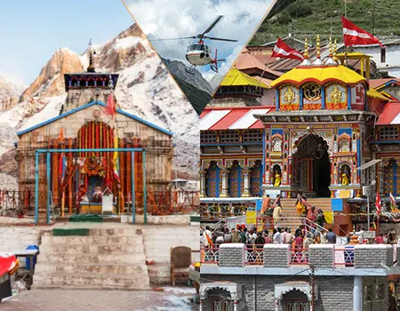 Do Dham Yatra by Helicopter