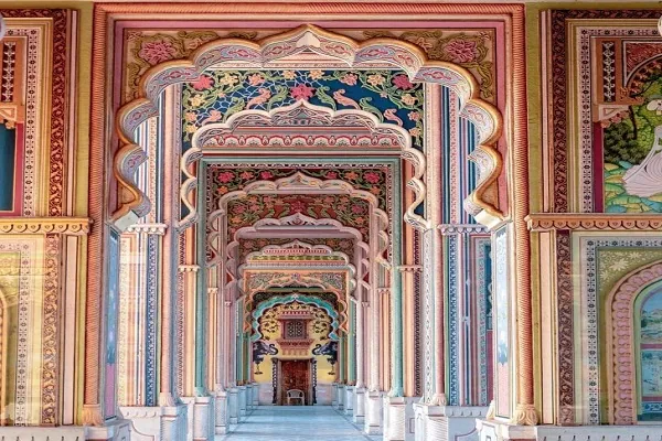 Beautifully Painted Patrika Gate 
