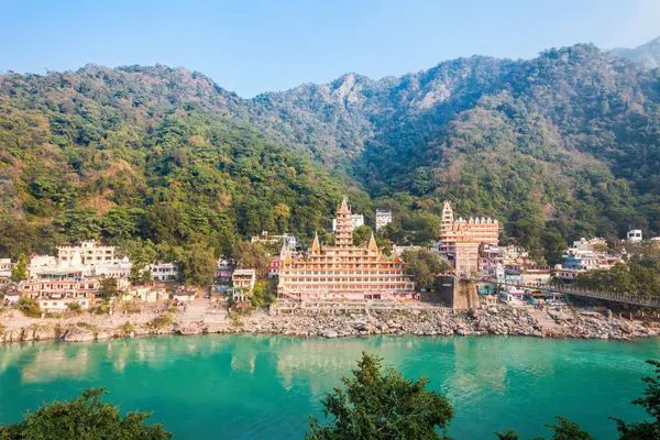 Beautiful Lake at Rishikesh