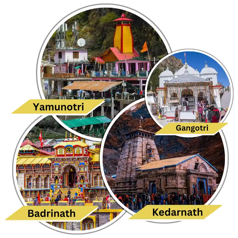 Chardham Yatra Package from Haridwar