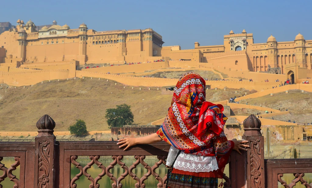 Winter season sightseeing of Amer Fort