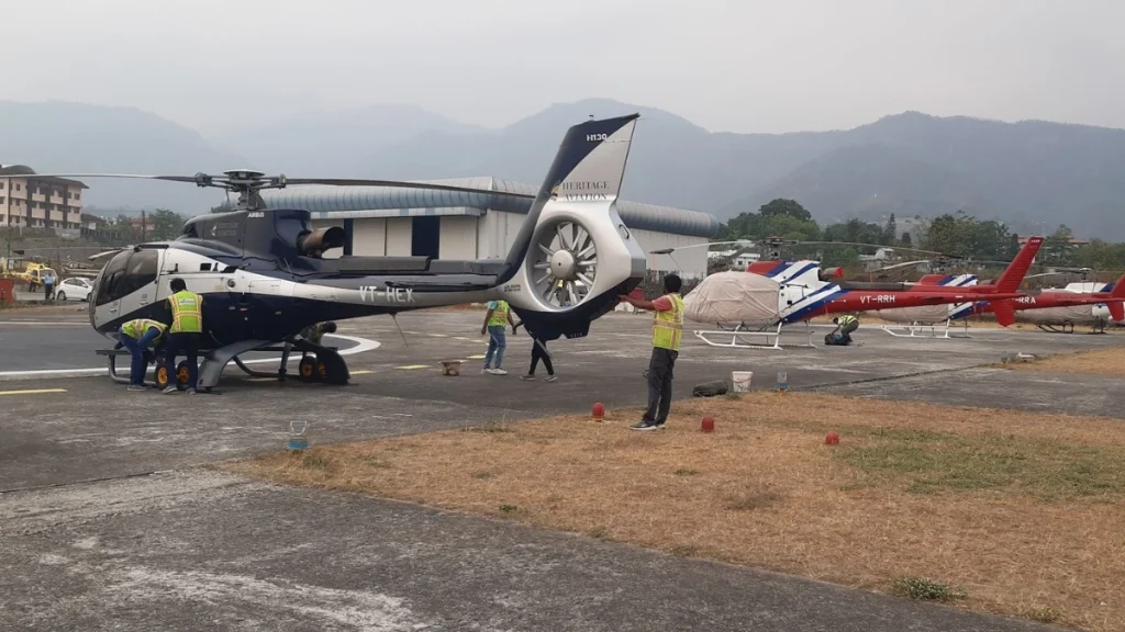 Char Dham Yatra via Sahastradhara Helipad
