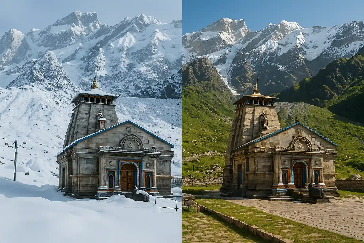 Weather in Kedarnath in summers and weather in kedarnath in winters