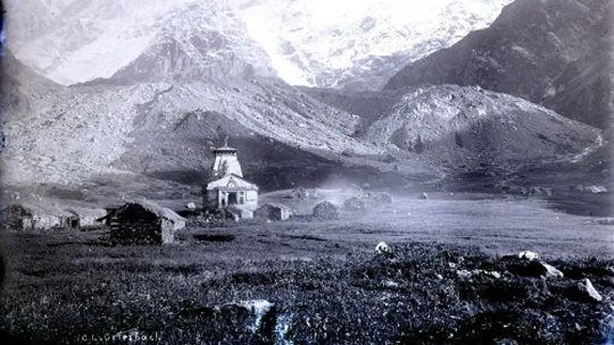 An image of old kedarnath