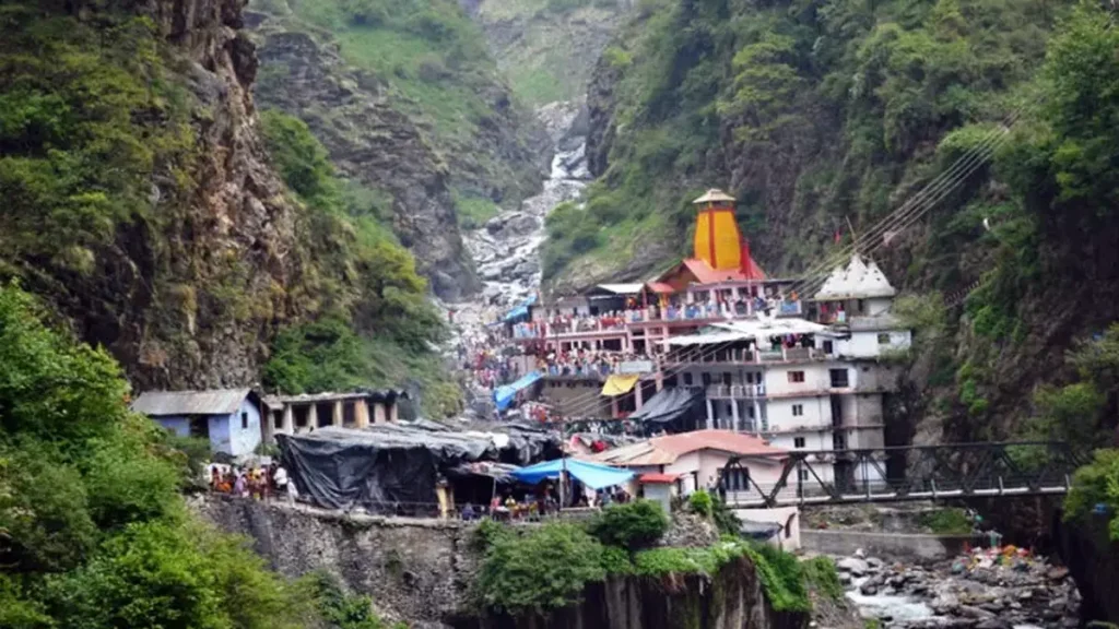 An image showing Yamunotri altitude.